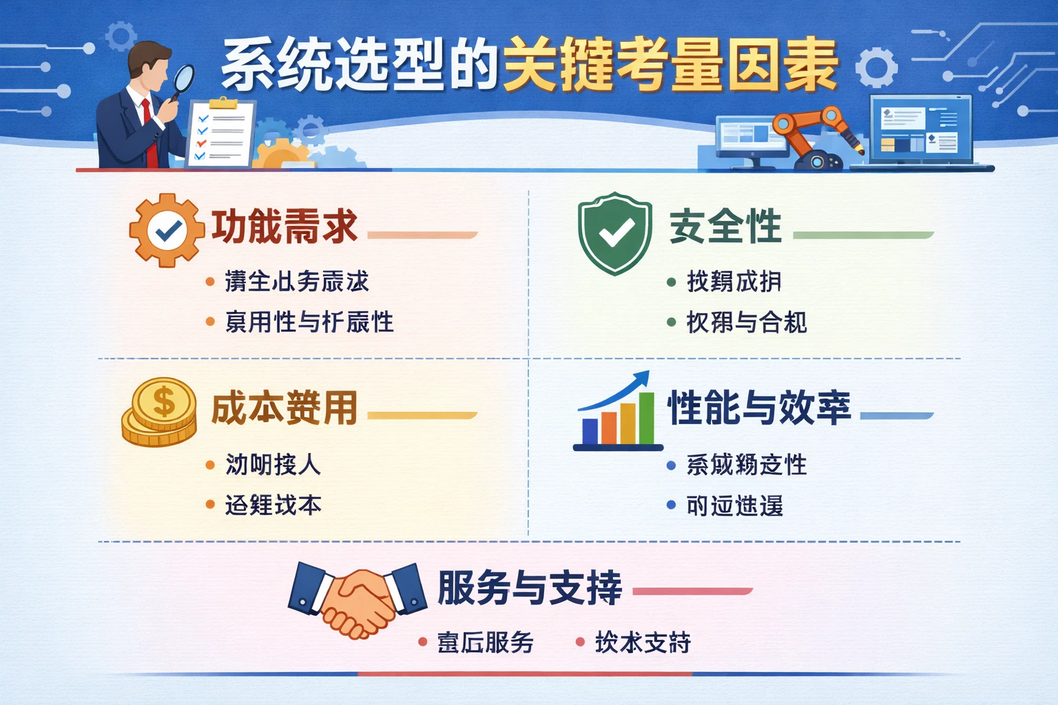 系统选型的关键考量因素