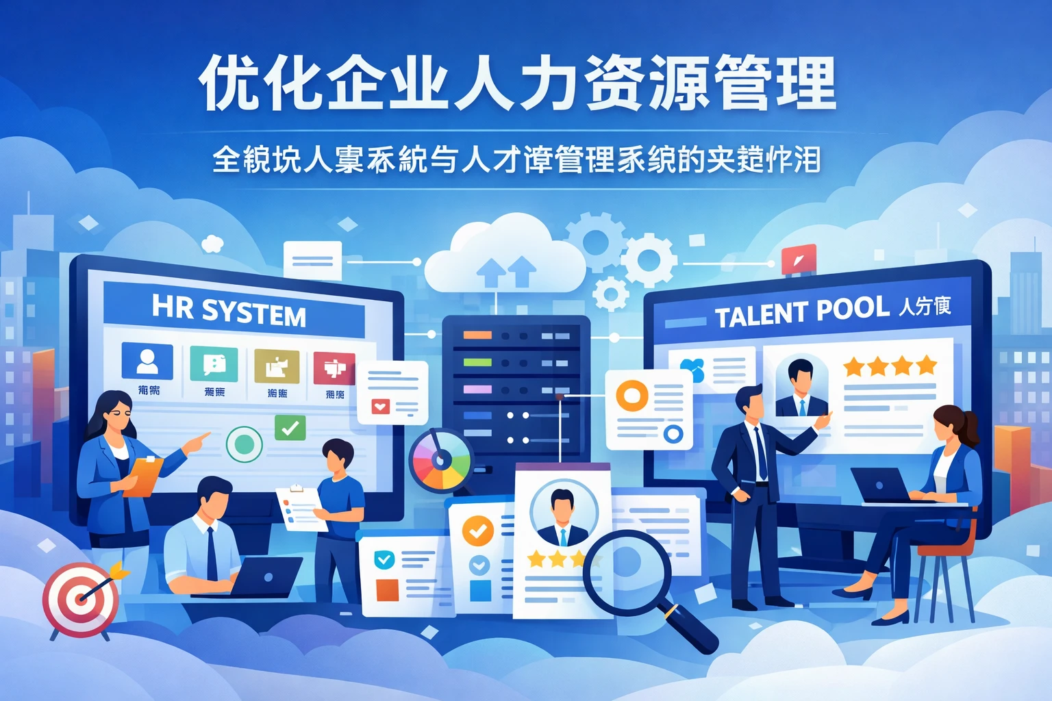 优化企业人力资源管理:全模块人事系统与人才库管理系统的关键作用