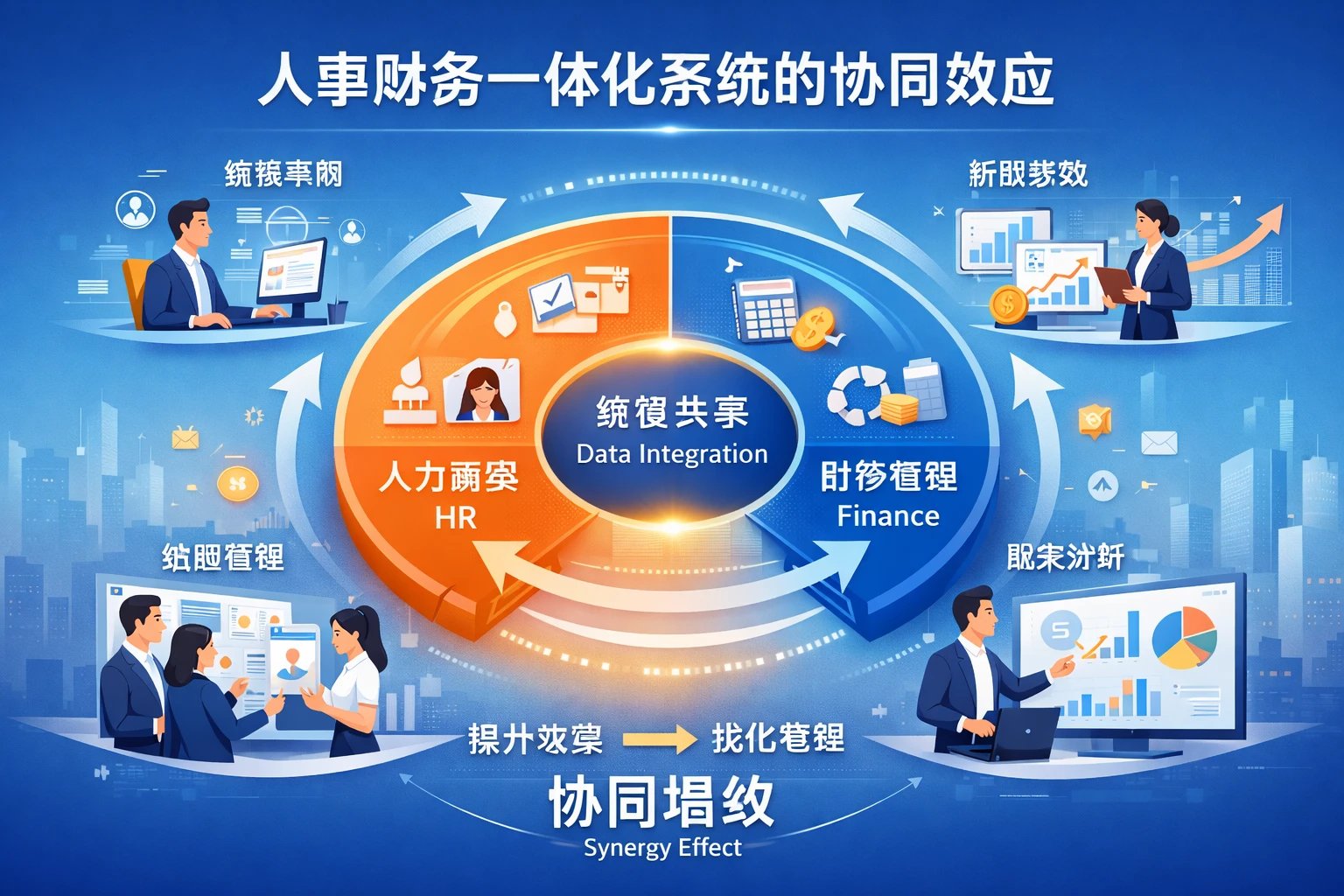 人事财务一体化系统的协同效应