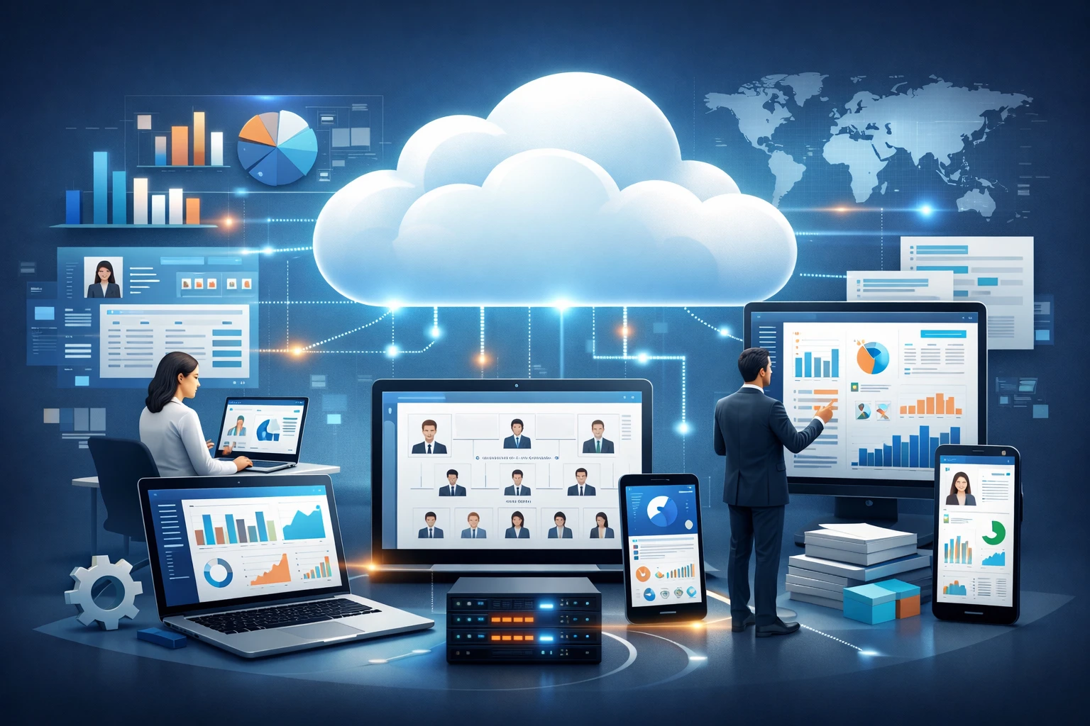 现代企业人事管理软件与数据分析系统的云端整合方案