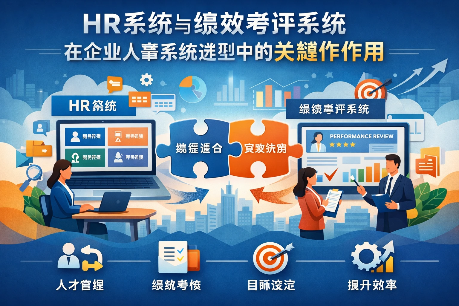 HR系统与绩效考评系统在企业人事系统选型中的关键作用