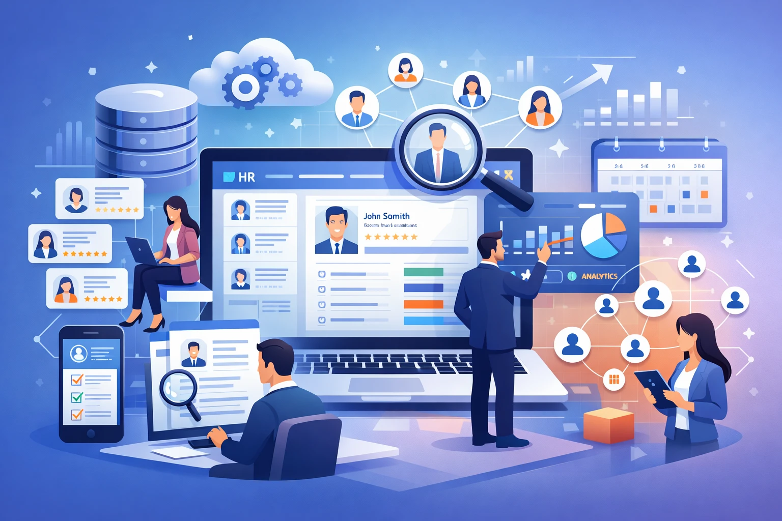 优化人事管理软件与人力资源SaaS系统,构建高效人才库管理解决方案