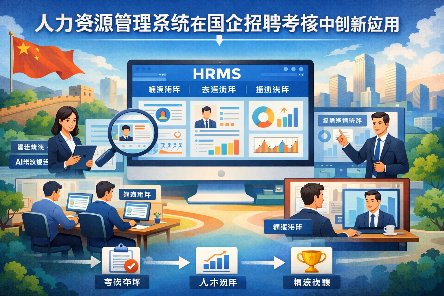 人力资源管理系统在国企招聘考核中的创新应用