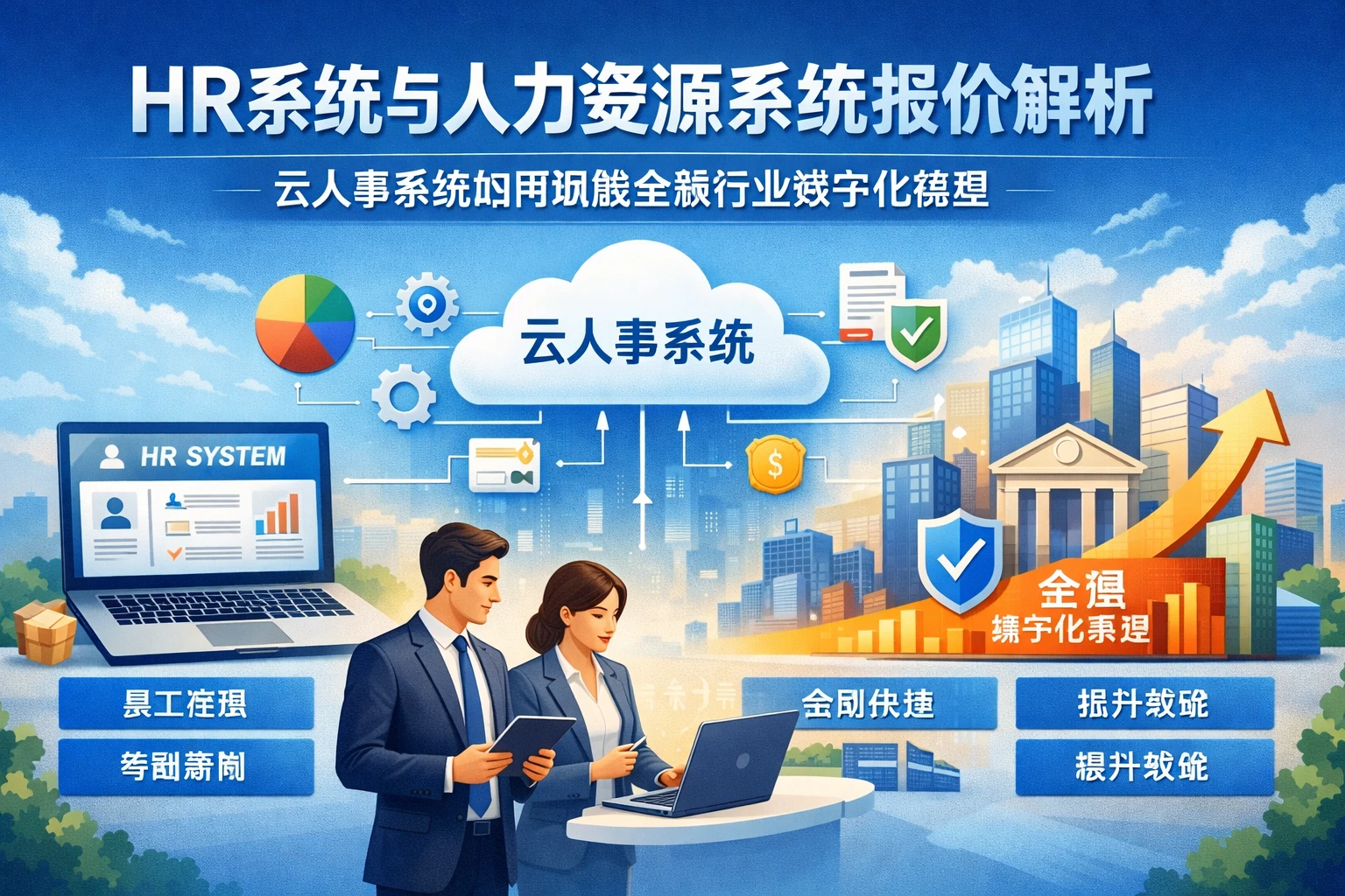 HR系统与人力资源系统报价解析：云人事系统如何赋能金融行业数字化转型
