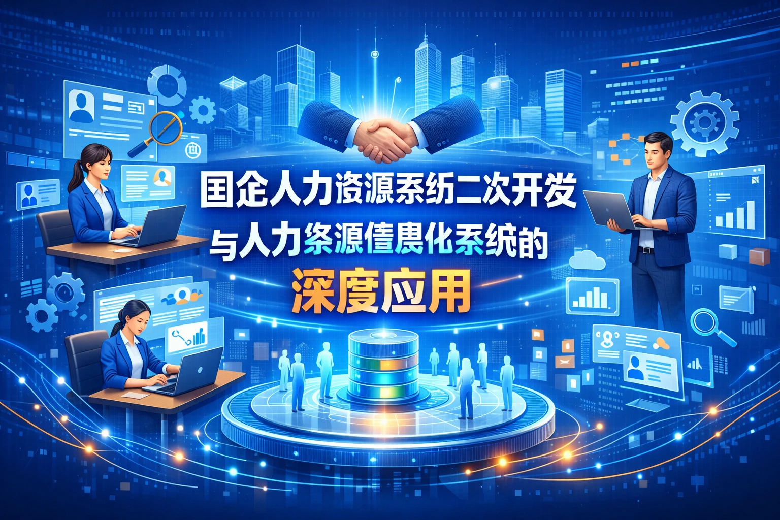 国企人力资源系统二次开发与人力资源信息化系统的深度应用