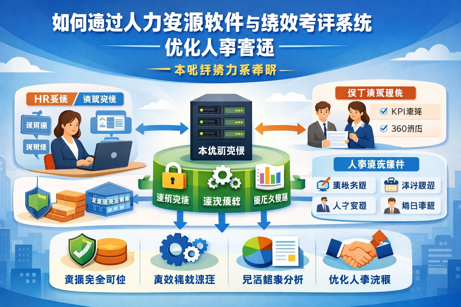 如何通过人力资源软件与绩效考评系统优化人事管理——本地部署方案详解