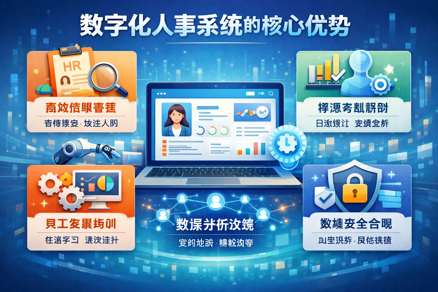 数字化人事系统的核心优势