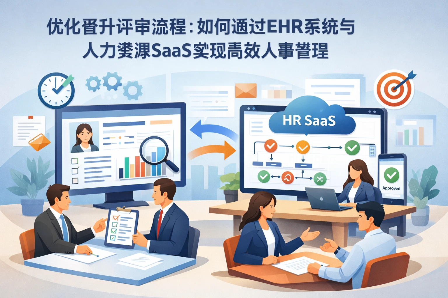 优化晋升评审流程：如何通过EHR系统与人力资源SaaS实现高效人事管理
