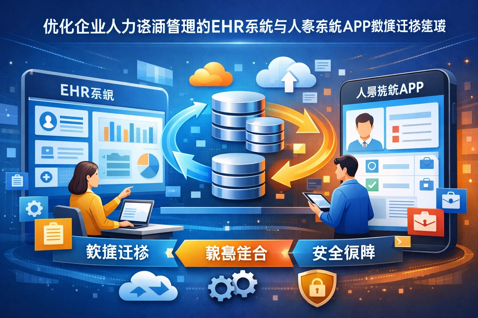 优化企业人力资源管理的ehr系统与人事系统APP数据迁移策略