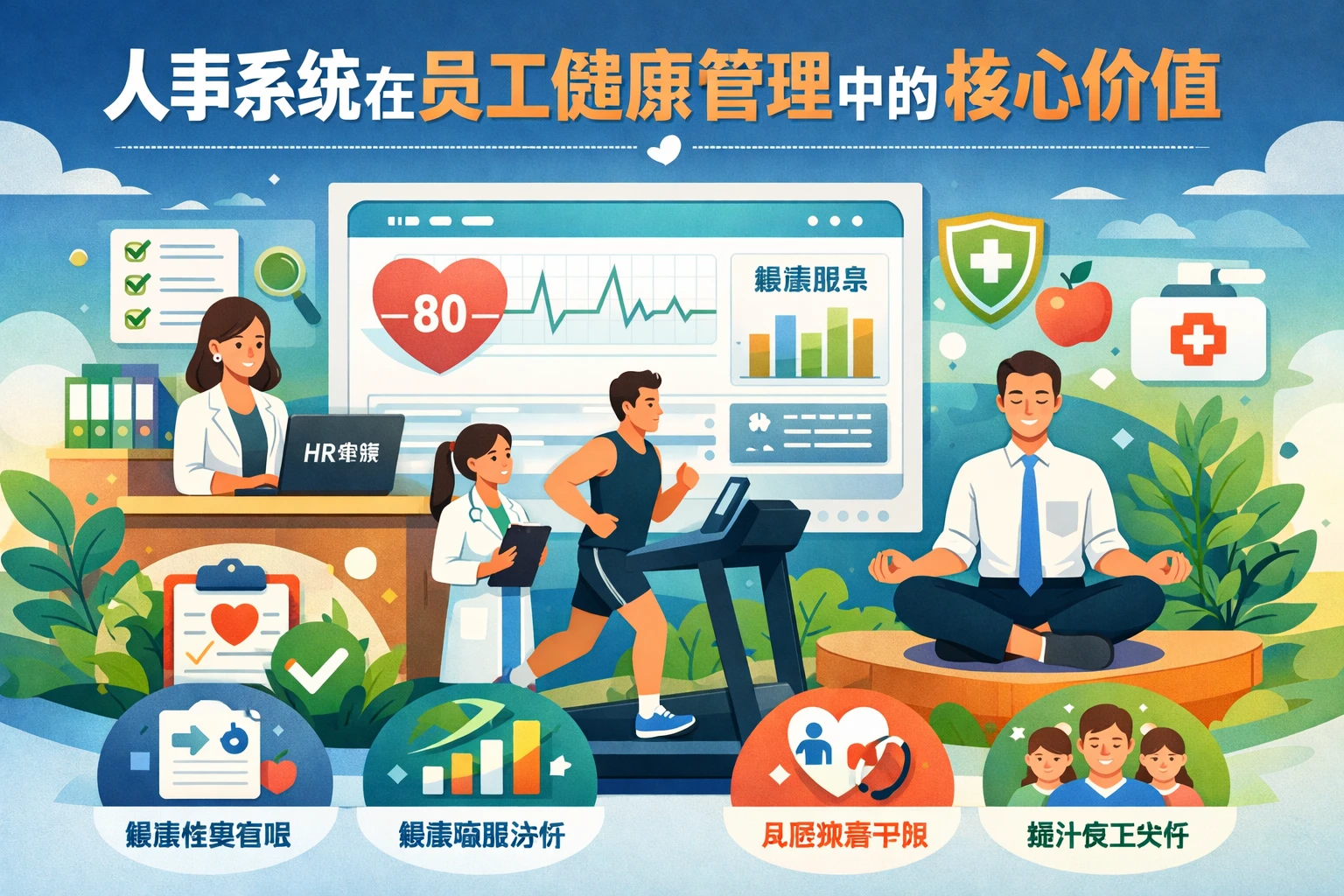 人事系统在员工健康管理中的核心价值