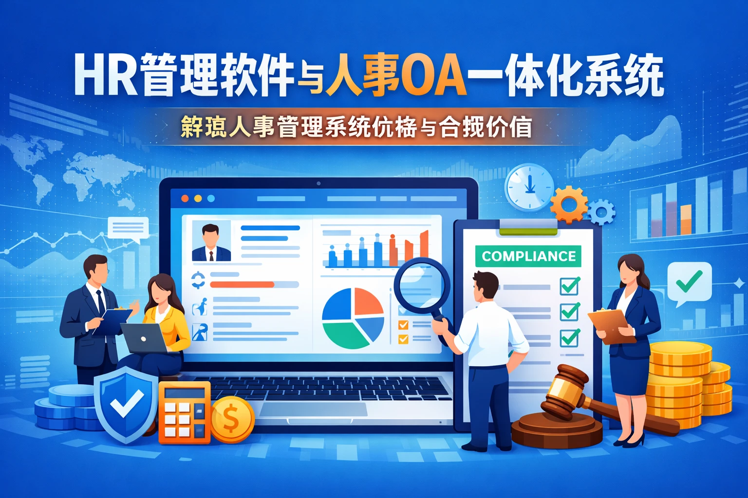 HR管理软件与人事OA一体化系统：解密人事管理系统价格与合规价值