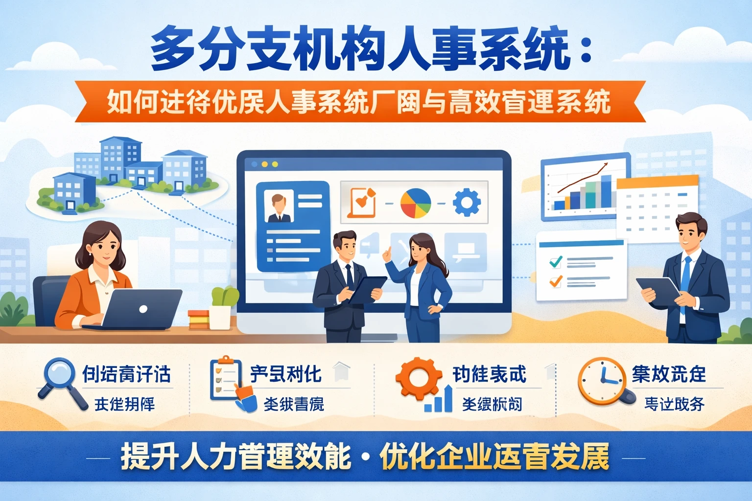 多分支机构人事系统：如何选择优质人事系统厂商与高效管理系统