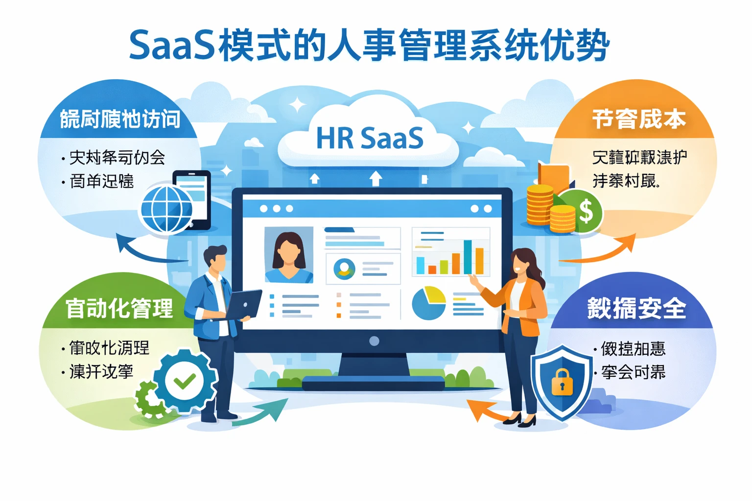 SaaS模式的人事管理系统优势