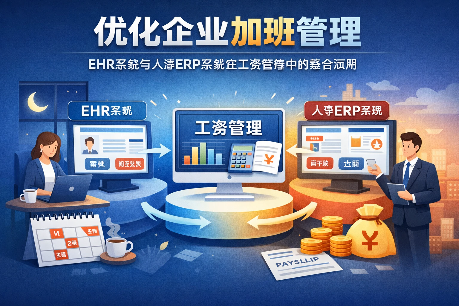优化企业加班管理：EHR系统与人事ERP系统在工资管理中的整合应用
