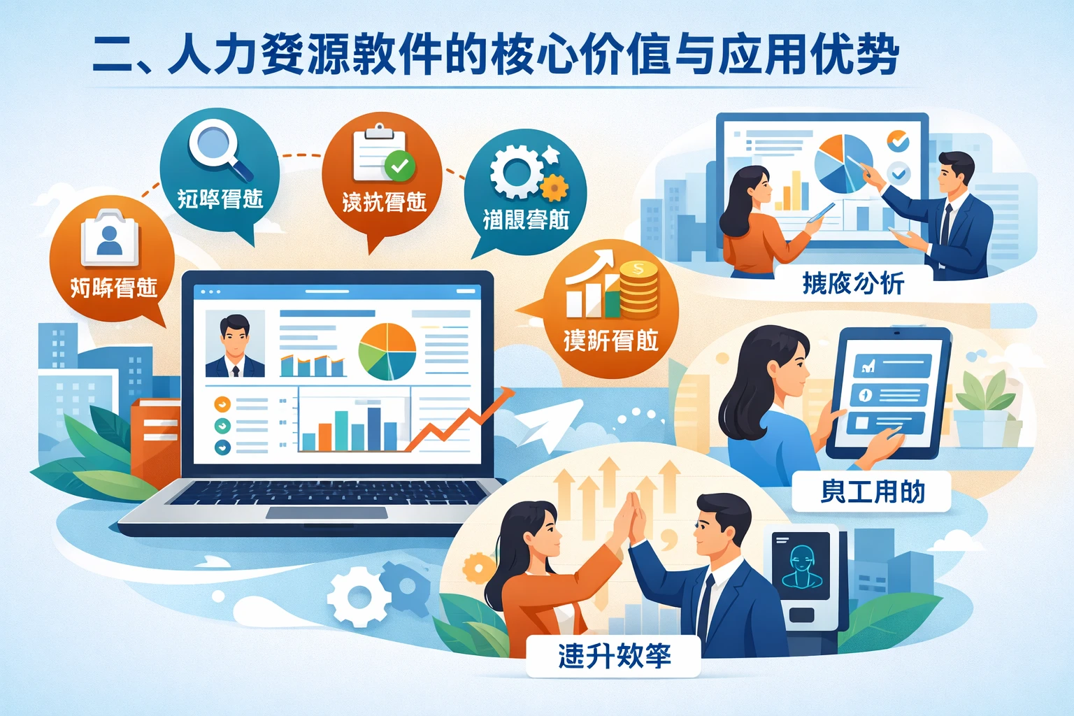 二、人力资源软件的核心价值与应用优势