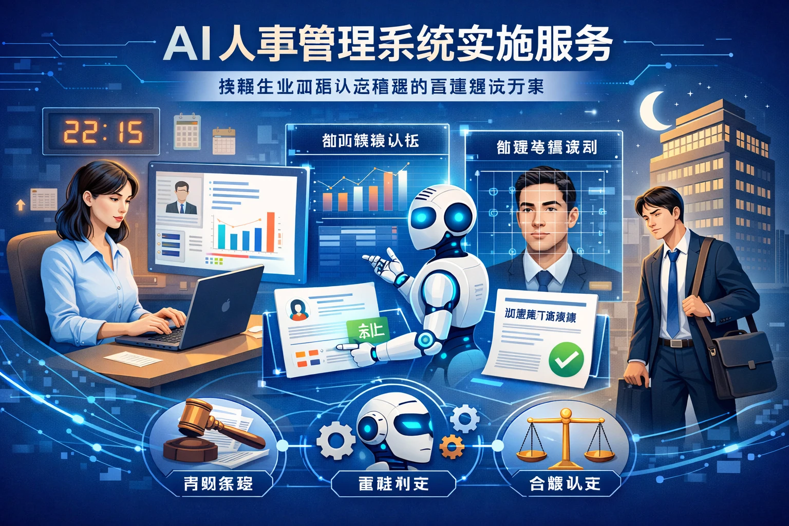 AI人事管理系统实施服务：破解企业加班认定难题的智能解决方案