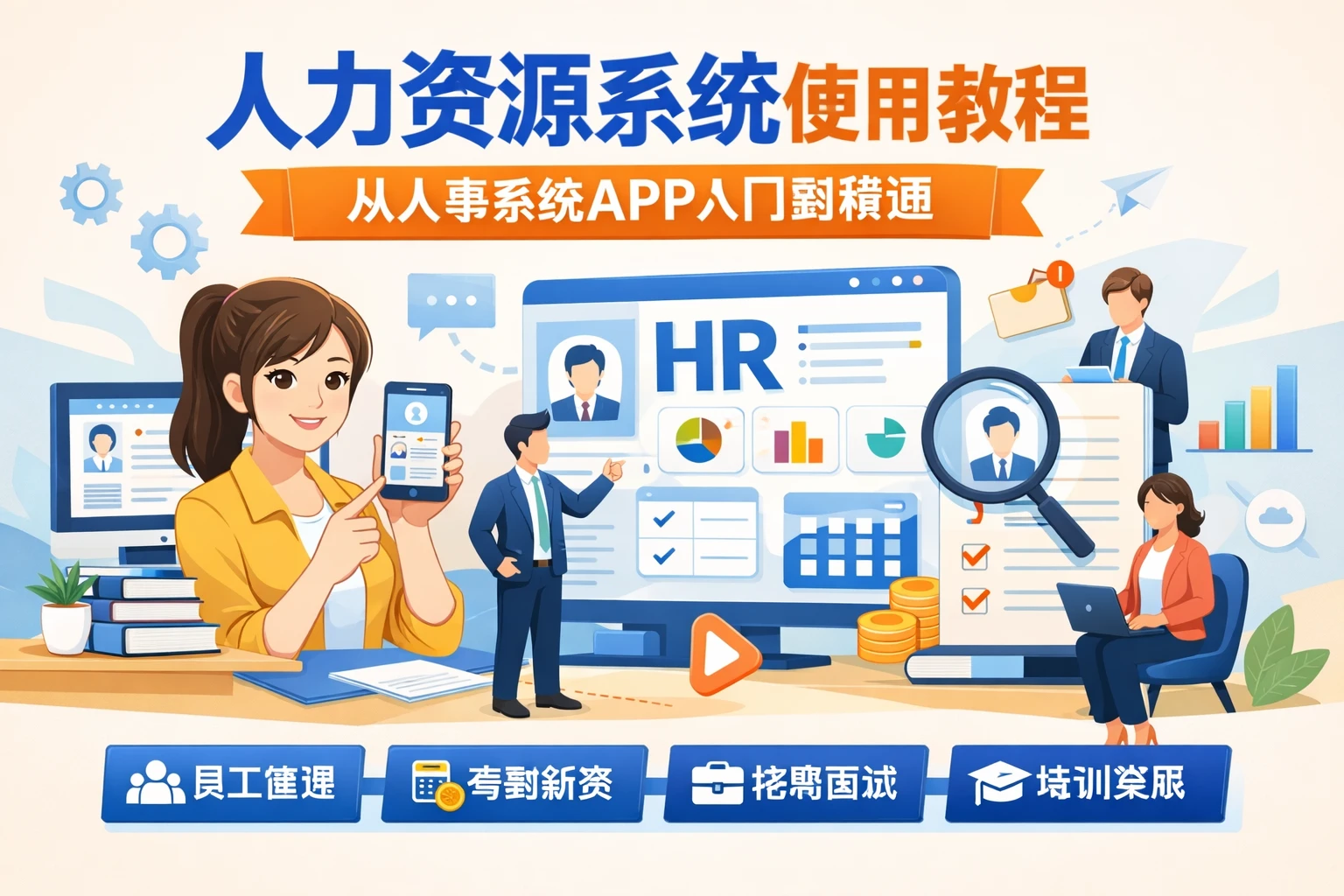 人力资源系统使用教程：从人事系统APP入门到精通