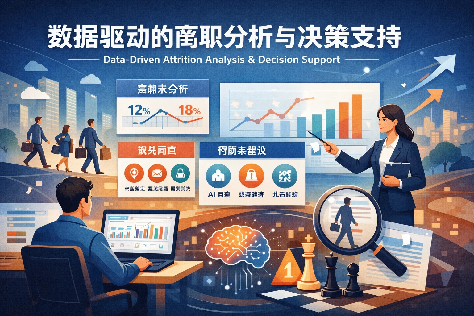 数据驱动的离职分析与决策支持