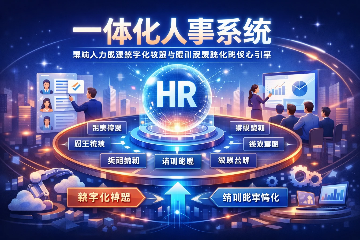 一体化人事系统：驱动人力资源数字化转型与培训成果转化的核心引擎