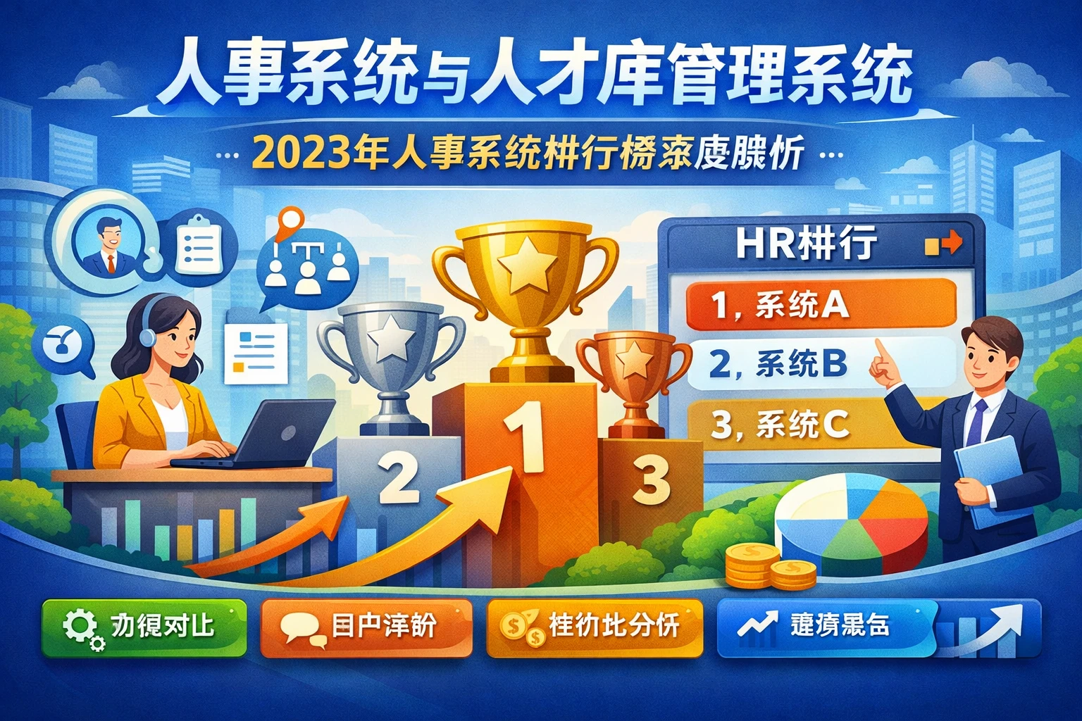 人事系统与人才库管理系统：2023年人事系统排行榜深度解析