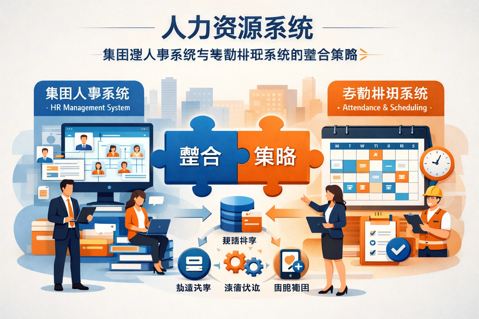 人力资源系统：集团型人事系统与考勤排班系统的整合策略