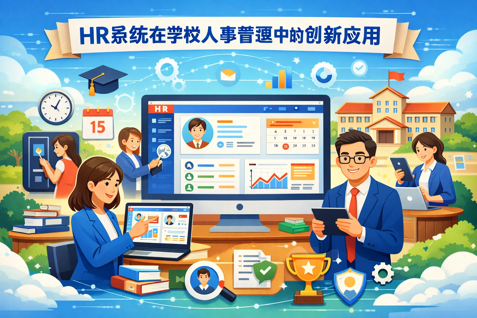 HR系统在学校人事管理中的创新应用