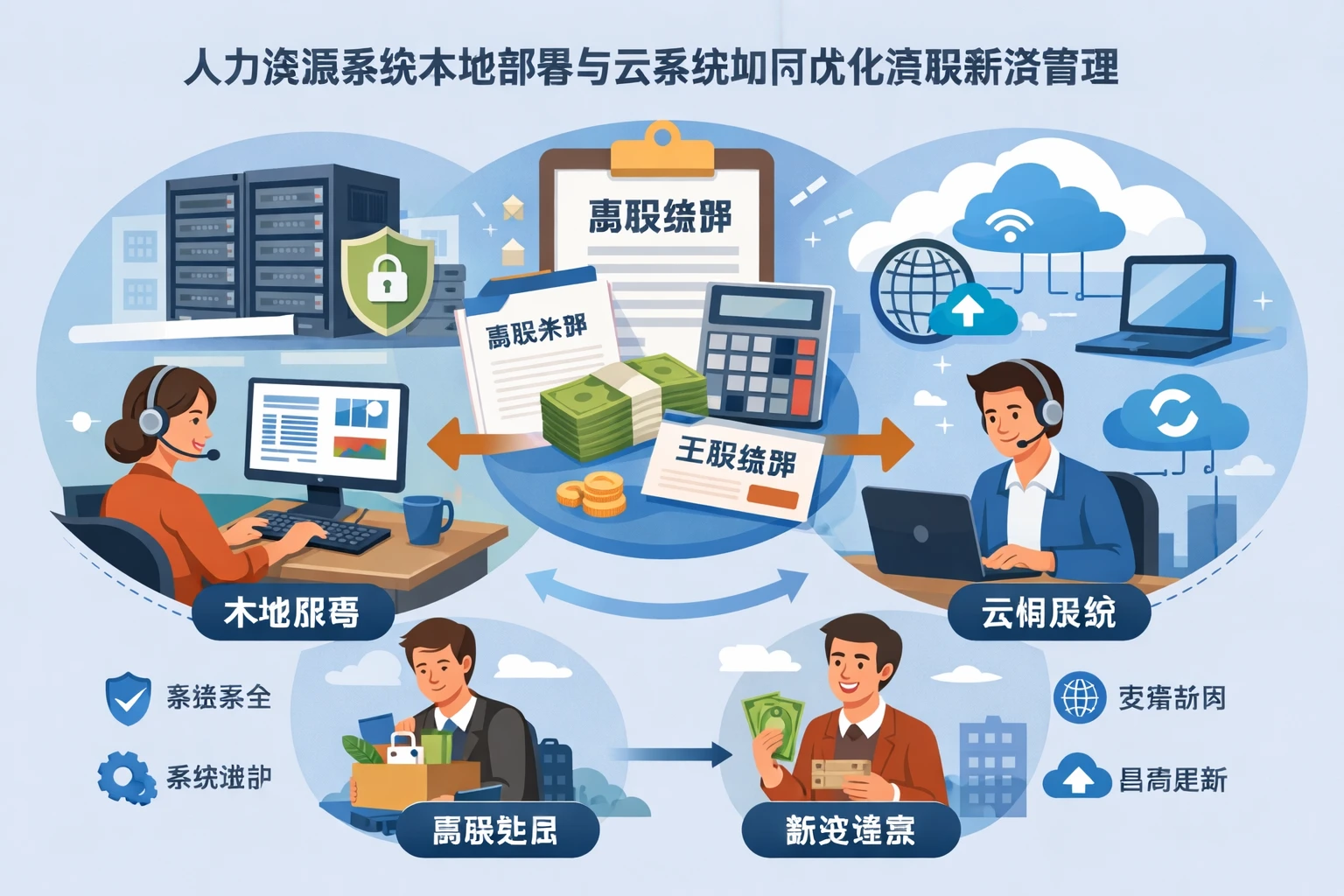 人力资源系统本地部署与云系统如何优化离职薪资管理