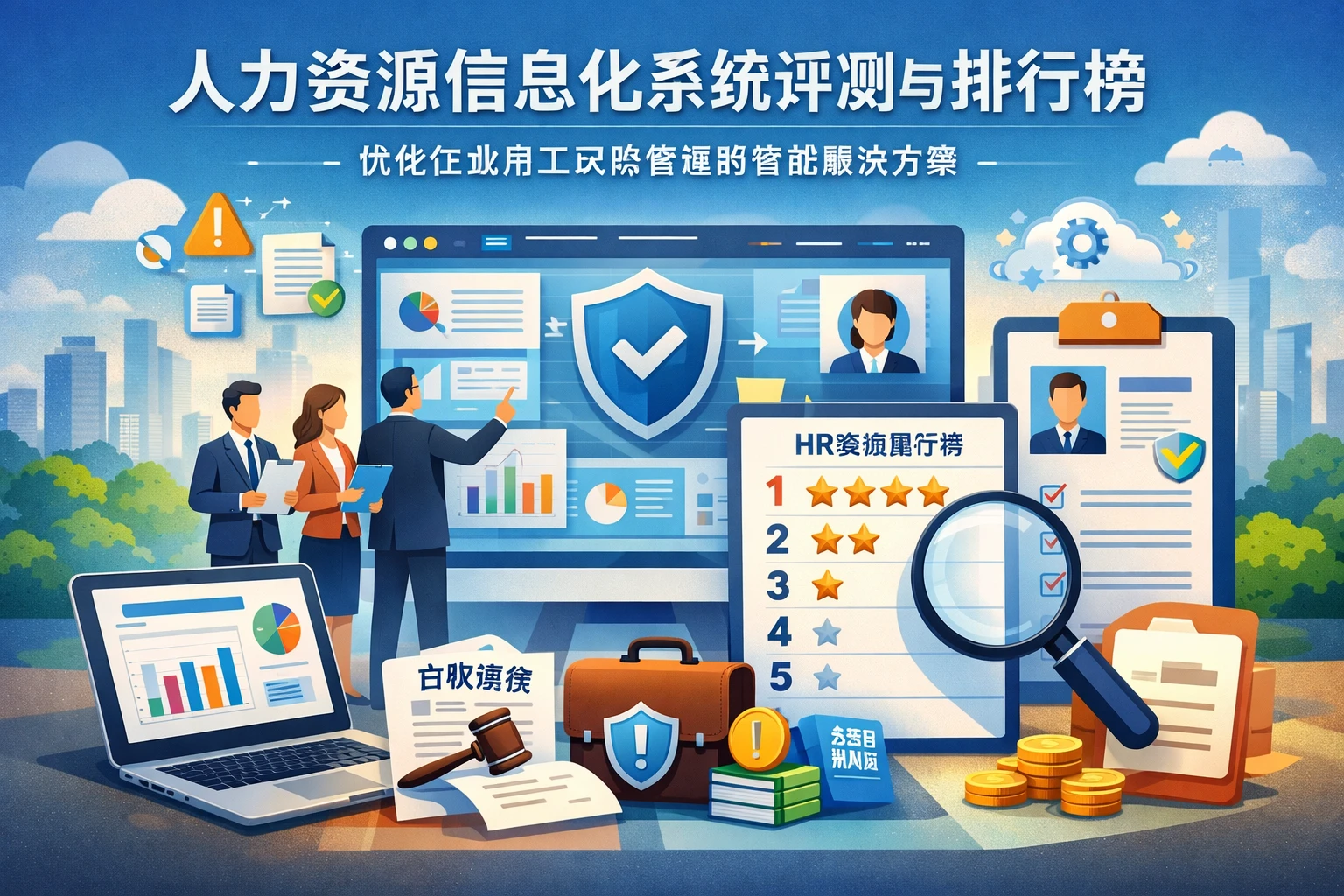 人力资源信息化系统评测与排行榜:优化企业用工风险管理的智能解决方案