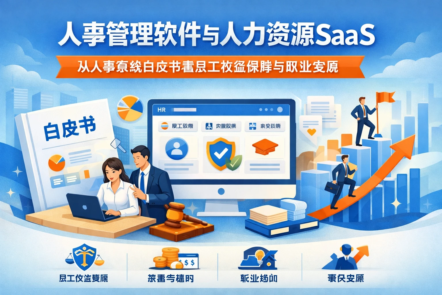 人事管理软件与人力资源SaaS：从人事系统白皮书看员工权益保障与职业发展