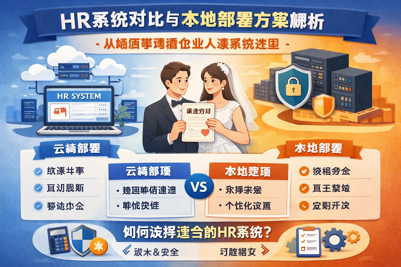 HR系统对比与本地部署方案解析：从婚假管理看企业人事系统选型