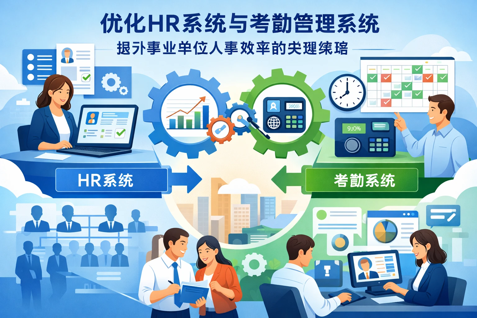 优化HR系统与考勤管理系统：提升事业单位人事效率的关键策略