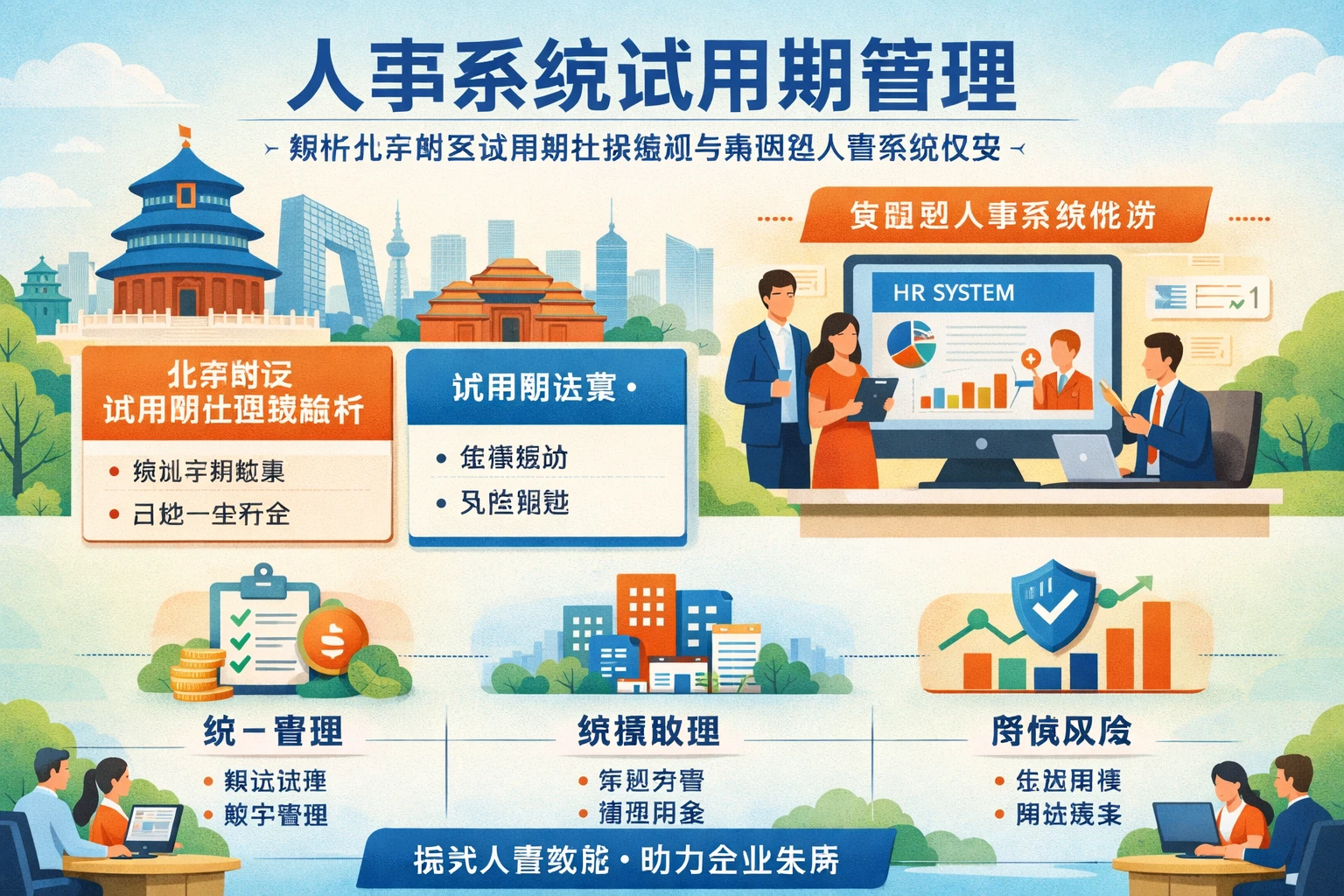 人事系统试用期管理：解析北京地区试用期社保缴纳与集团型人事系统优势