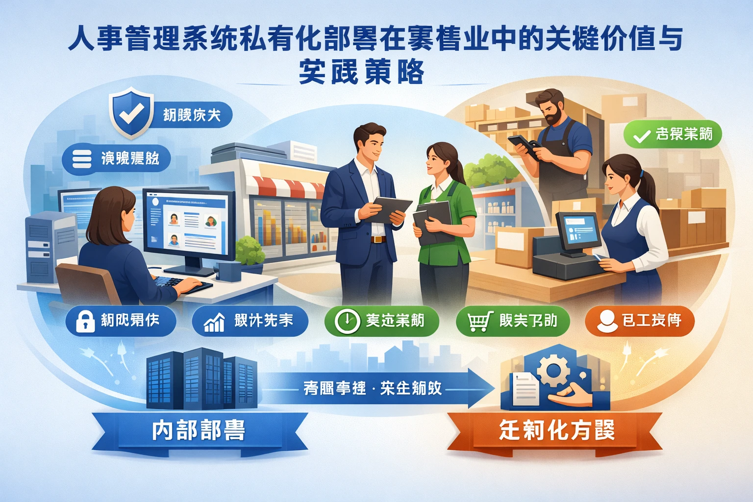 人事管理系统私有化部署在零售业中的关键价值与实践策略