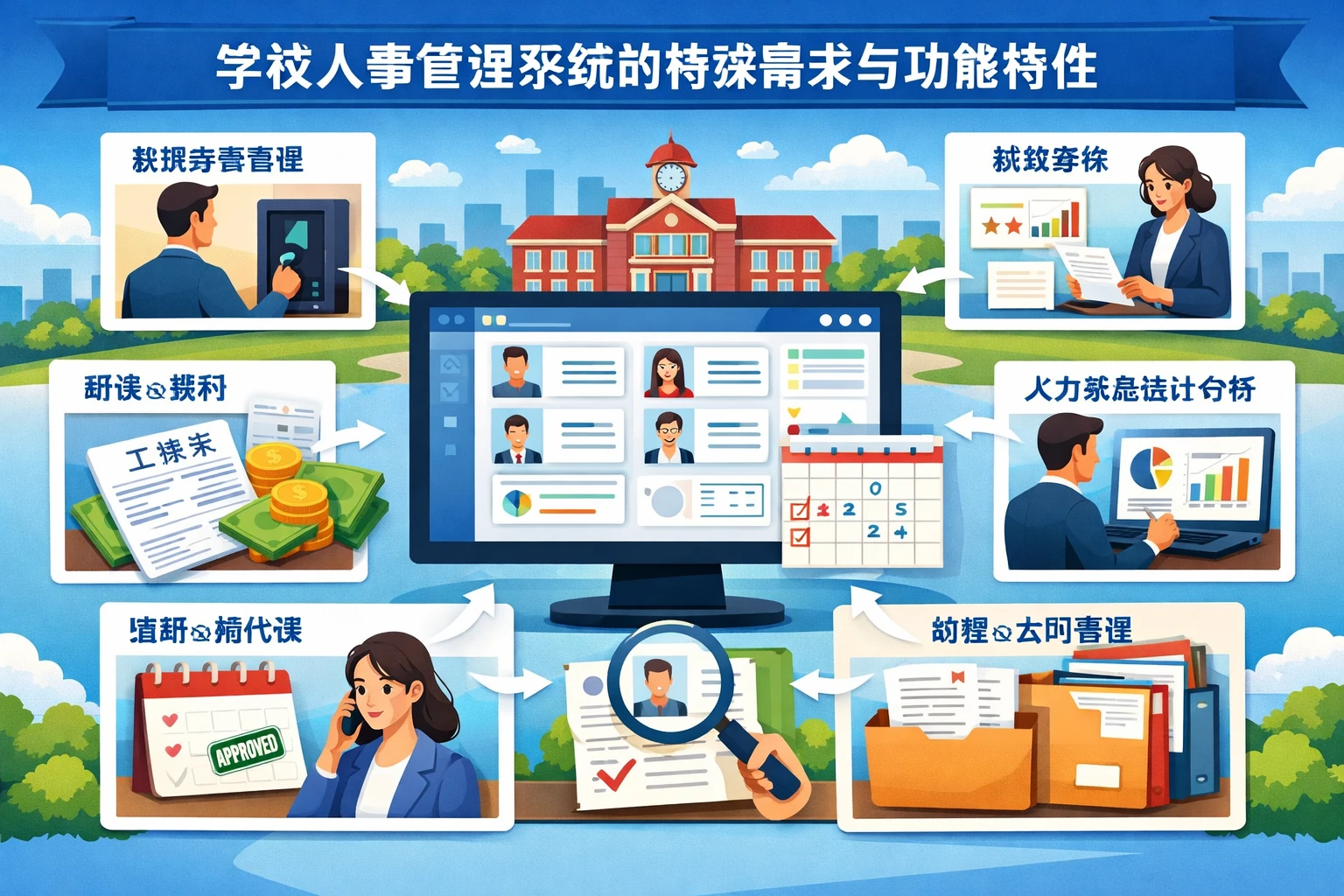 学校人事管理系统的特殊需求与功能特性