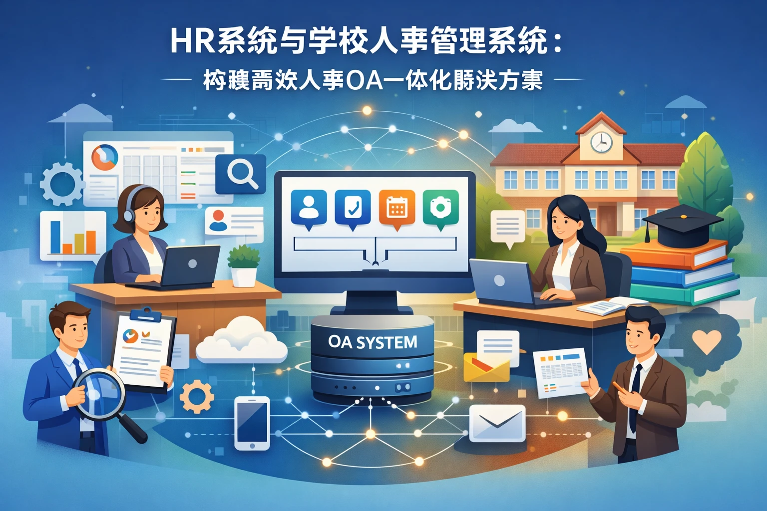 HR系统与学校人事管理系统：构建高效人事OA一体化解决方案