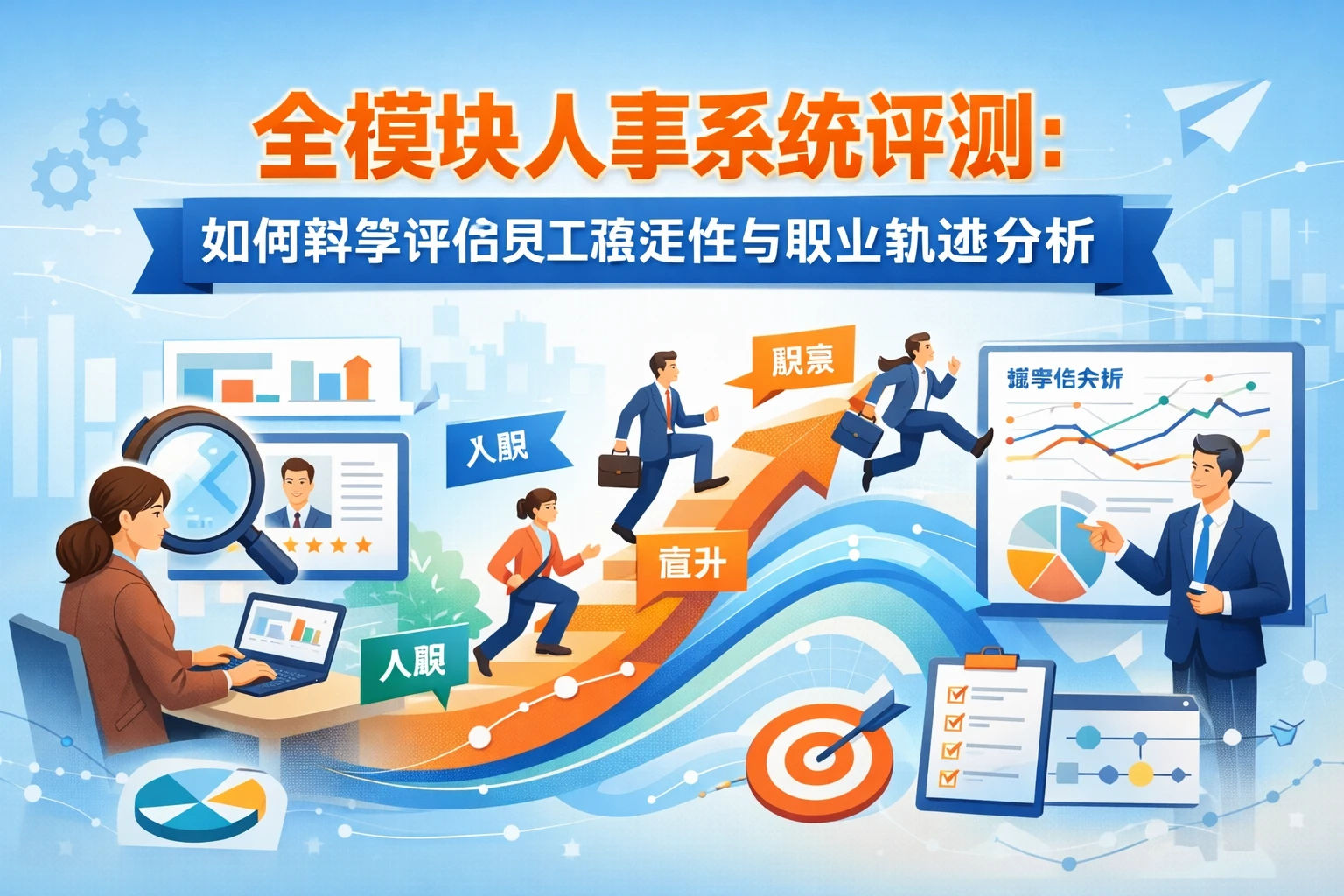全模块人事系统评测：如何科学评估员工稳定性与职业轨迹分析