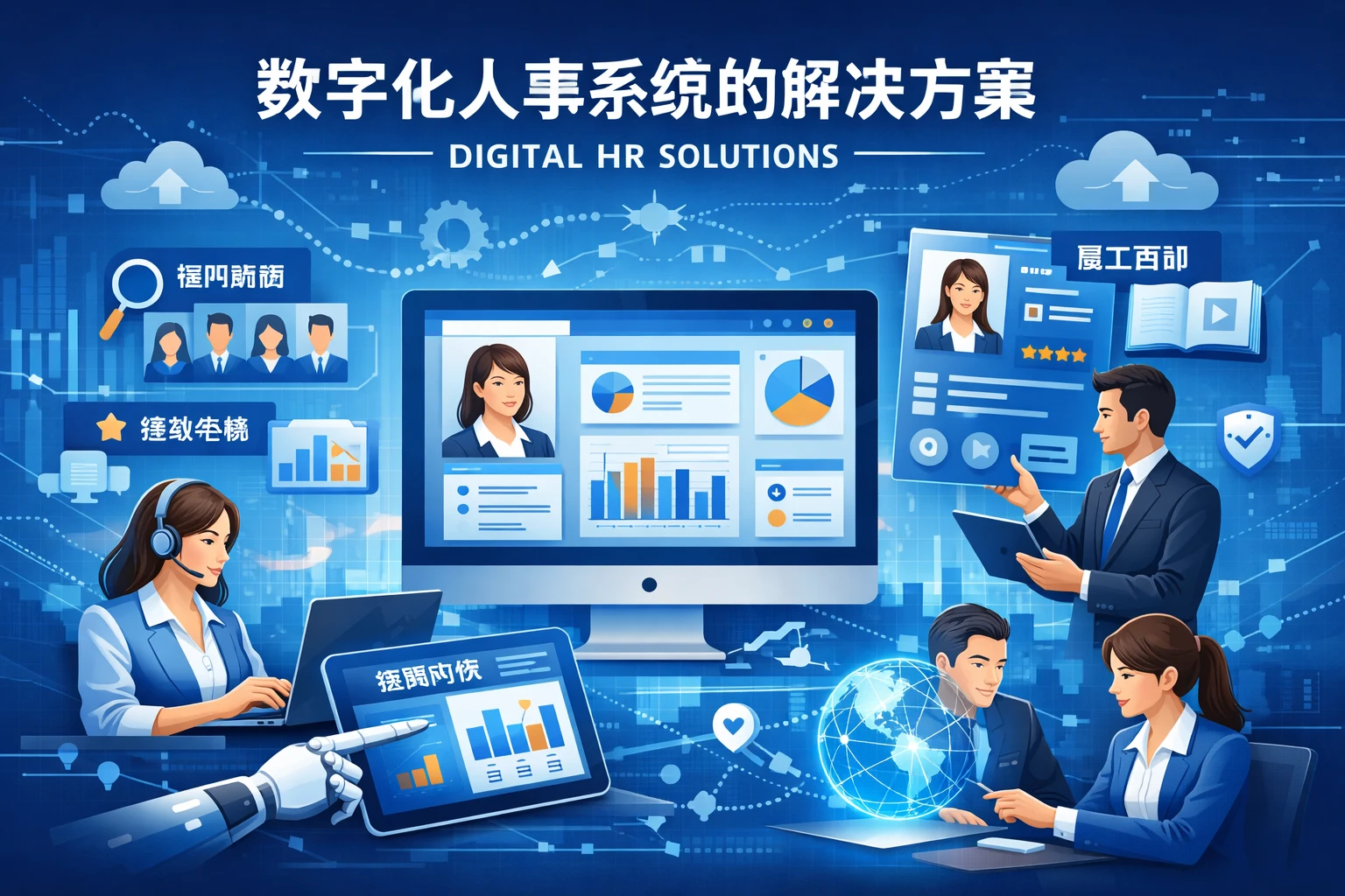 数字化人事系统的解决方案