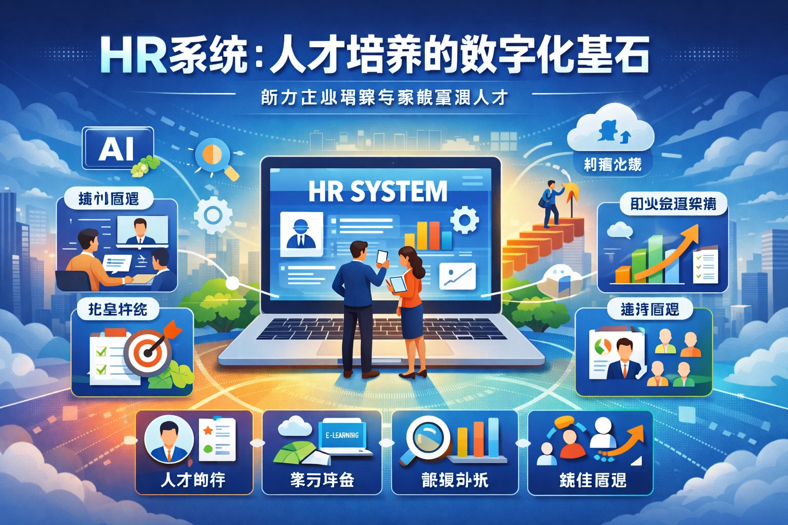 HR系统：人才培养的数字化基石