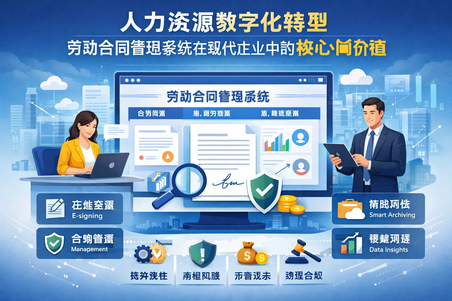 人力资源数字化转型：劳动合同管理系统在现代企业中的核心价值