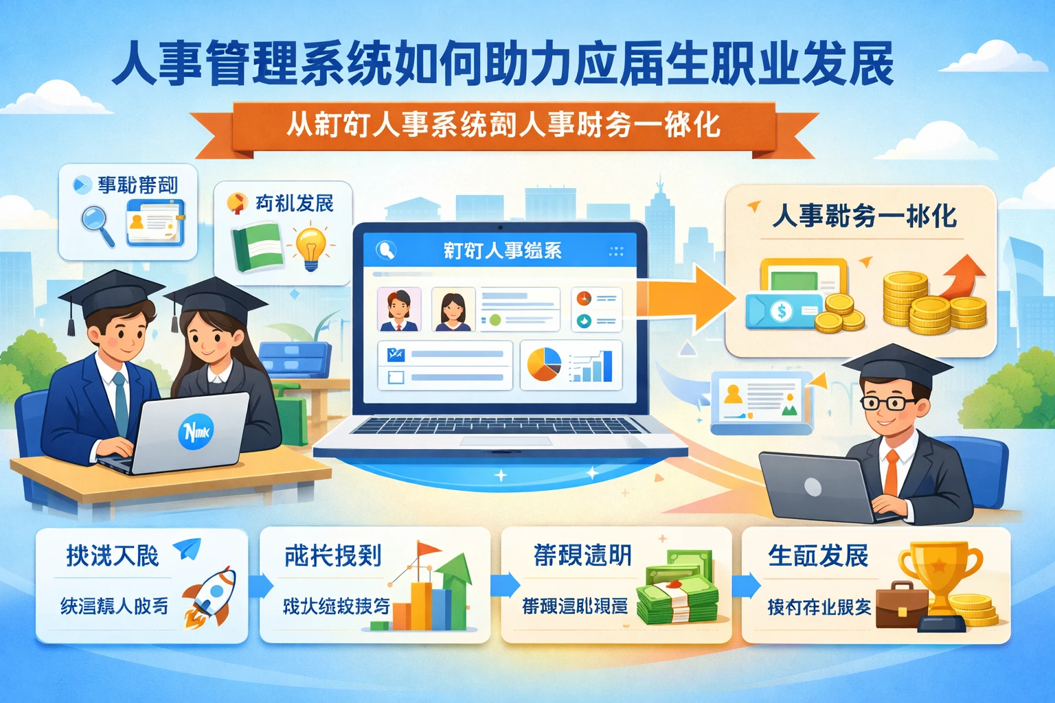 人事管理系统如何助力应届生职业发展：从钉钉人事系统到人事财务一体化