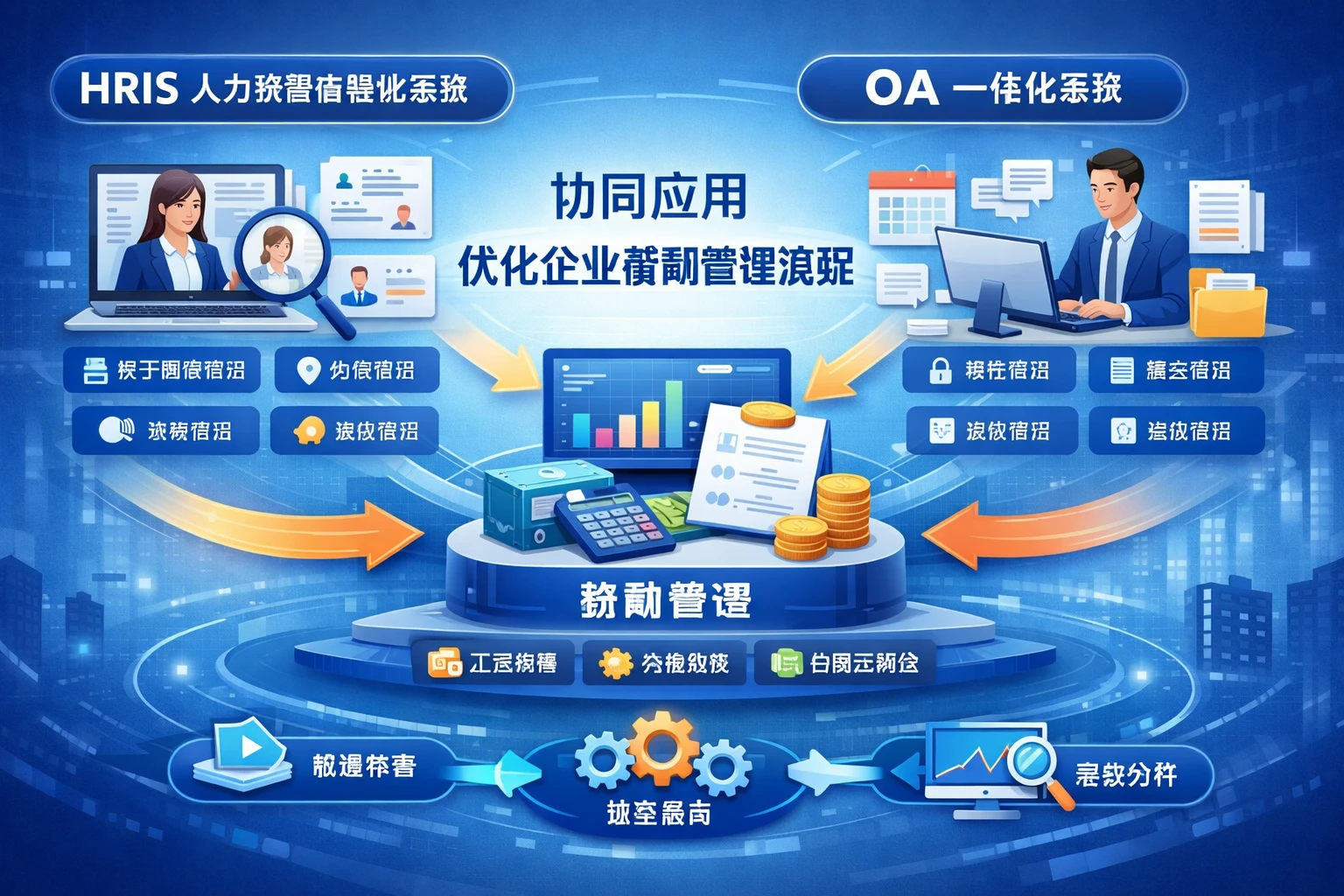 人力资源信息化系统与人事OA一体化系统的协同应用：优化企业薪酬管理流程