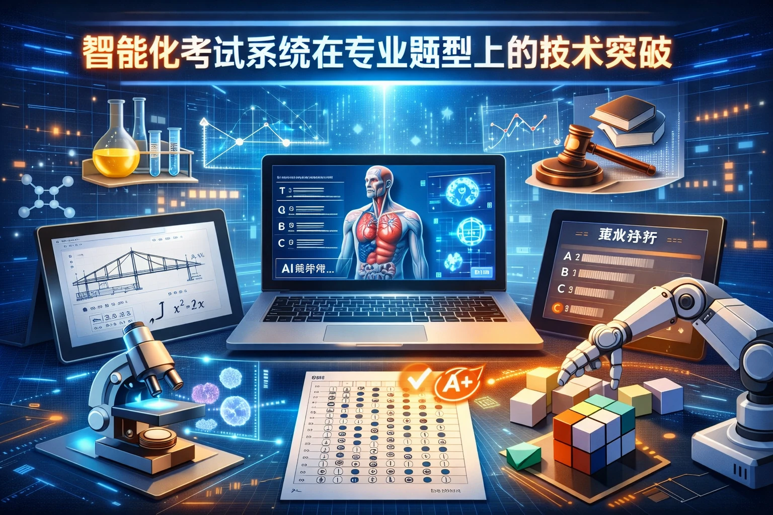 智能化考试系统在专业题型上的技术突破