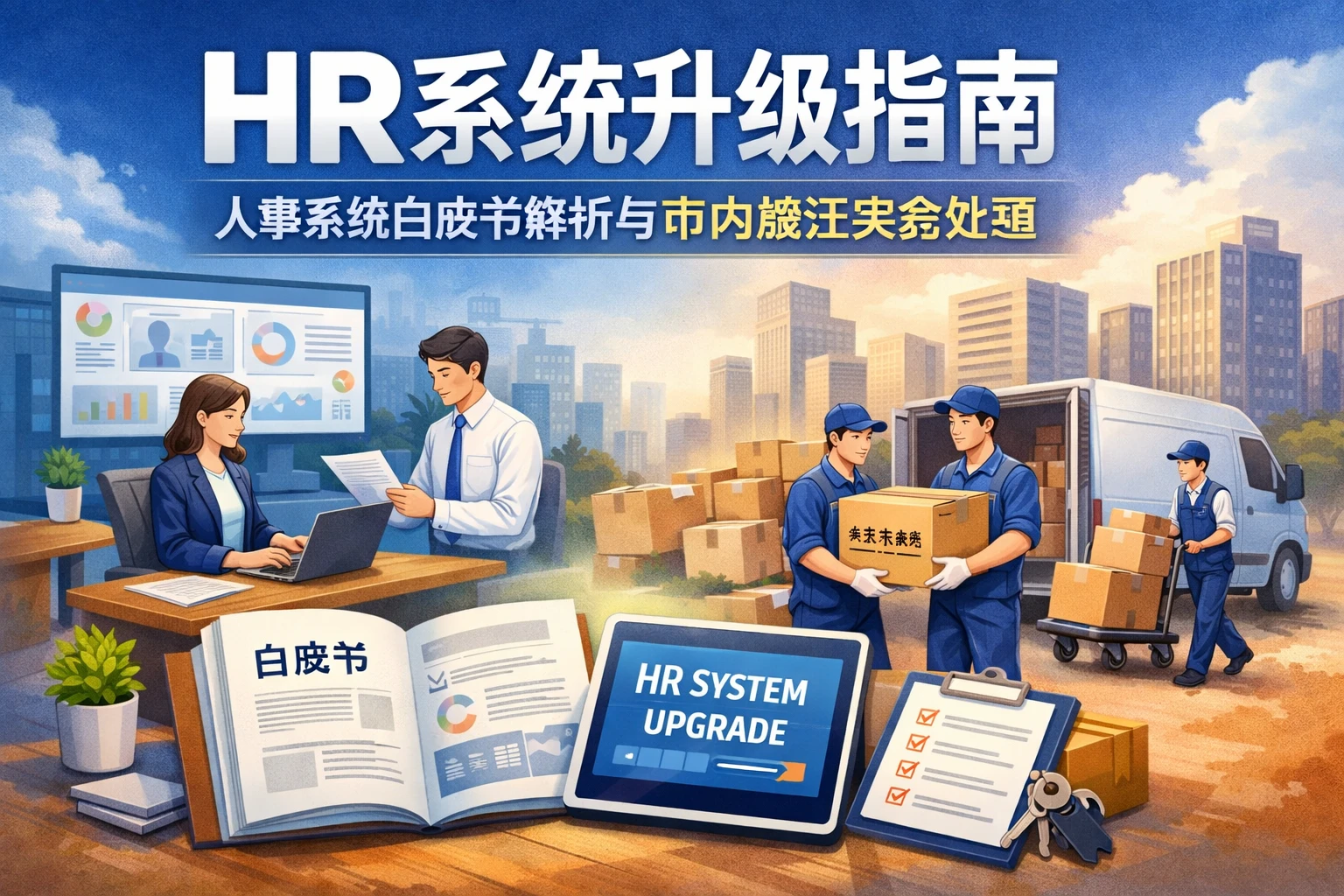 HR系统升级指南：人事系统白皮书解析与市内搬迁实务处理