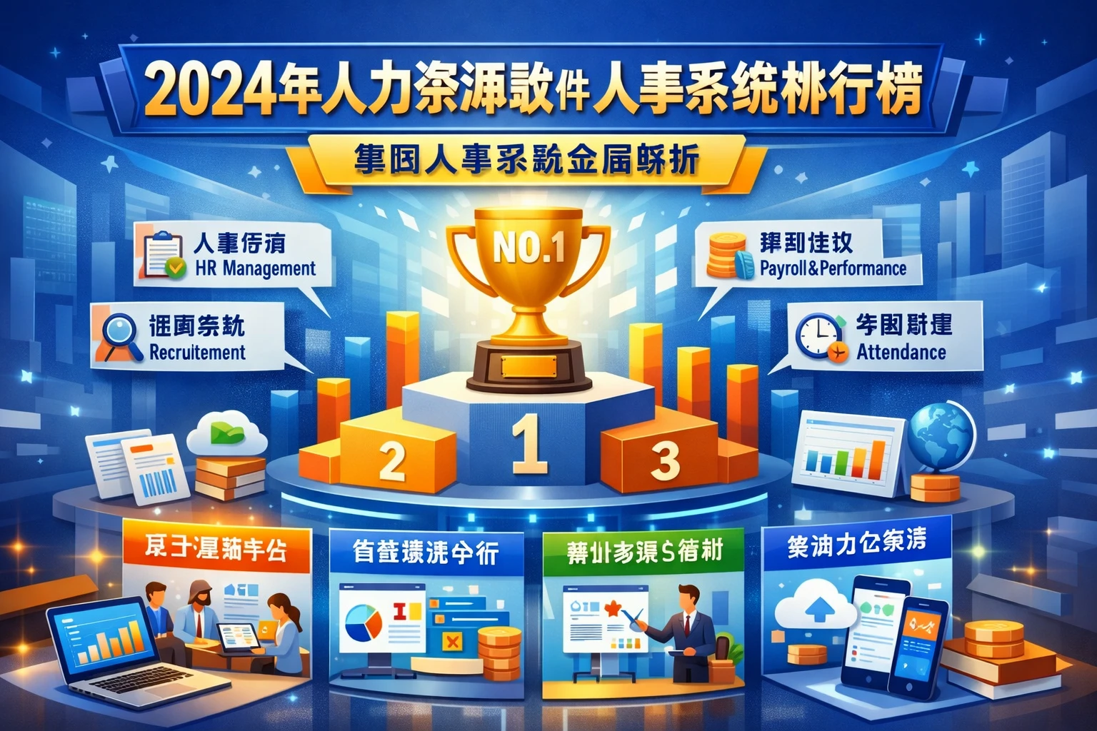 2024年人力资源软件与人事系统排行榜：集团人事系统全面解析