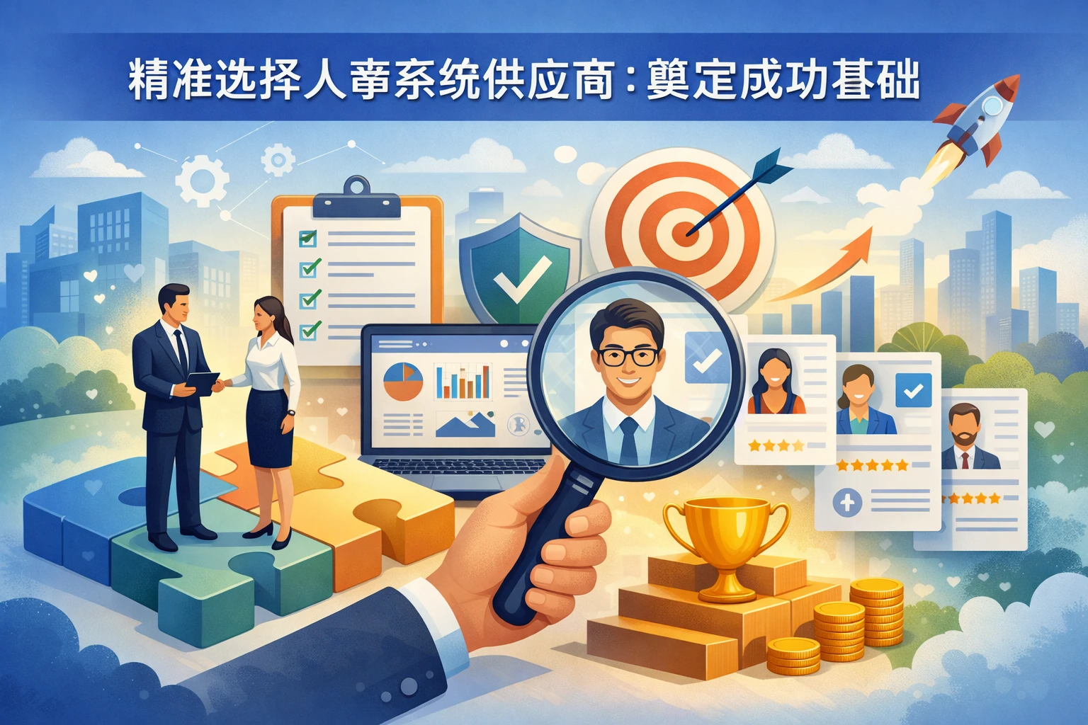 精准选择人事系统供应商：奠定成功基础
