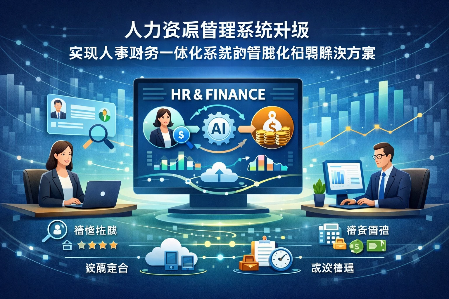 人力资源管理系统升级：实现人事财务一体化系统的智能化招聘解决方案