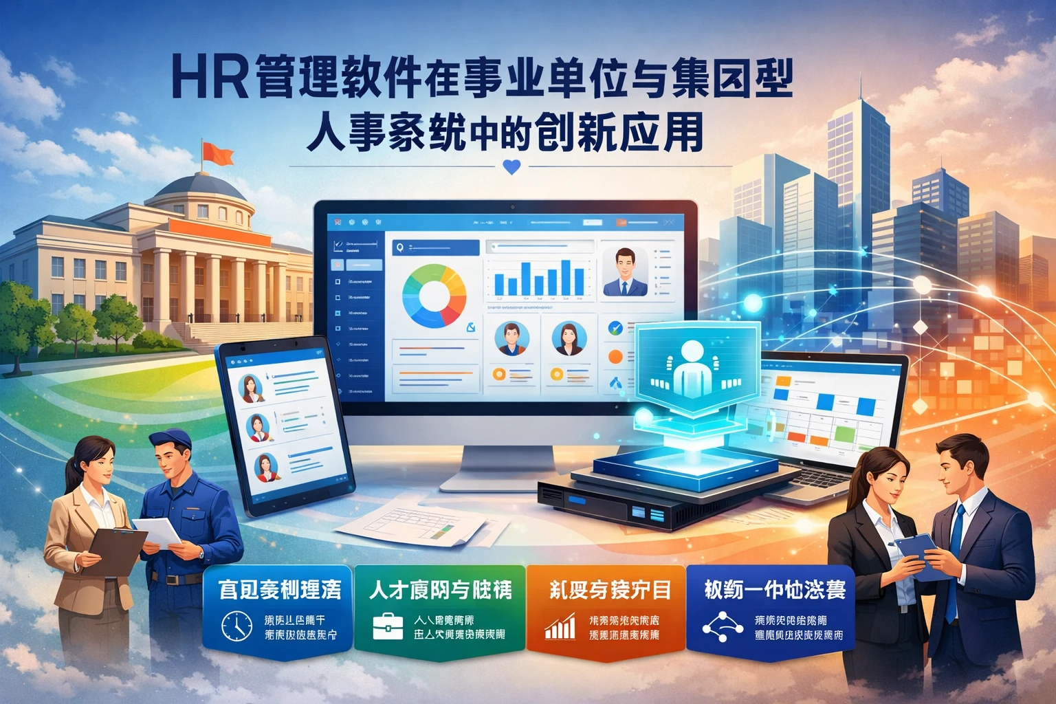 HR管理软件在事业单位与集团型人事系统中的创新应用