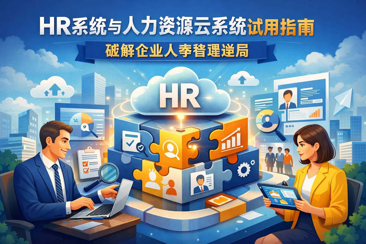 HR系统与人力资源云系统试用指南：破解企业人事管理迷局