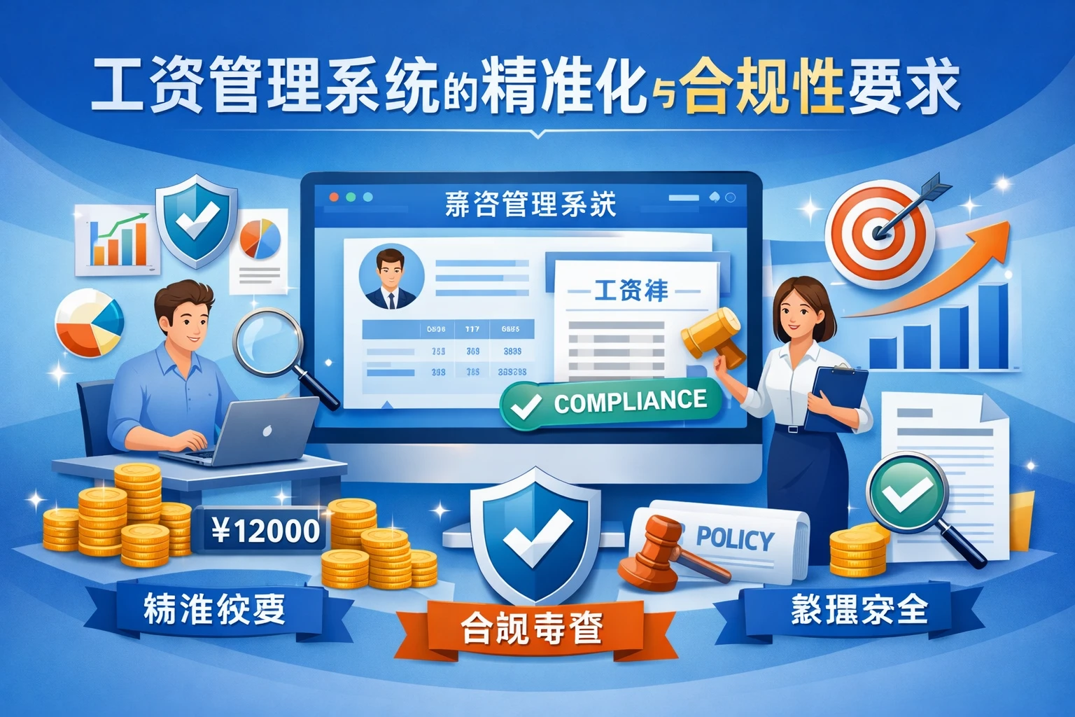 工资管理系统的精准化与合规性要求