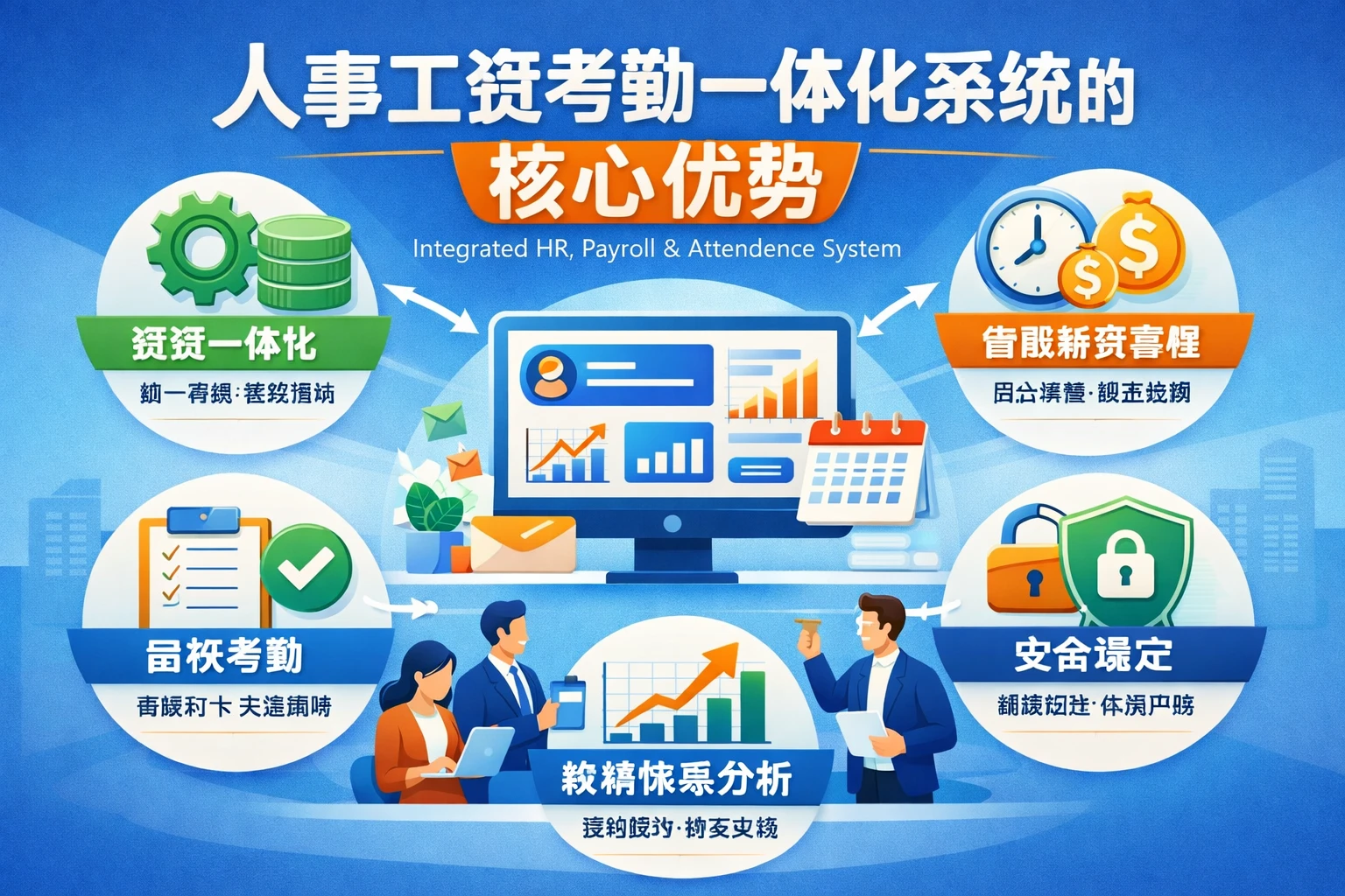 人事工资考勤一体化系统的核心优势